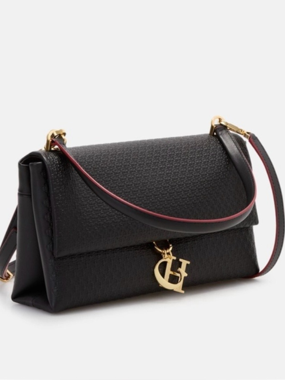 Medium Shoulder Bag - Black